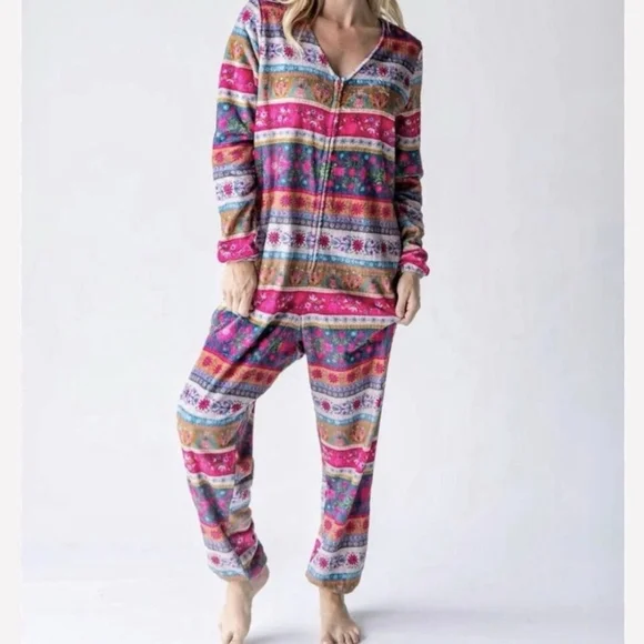 Natural Life Cozy White Pajama Setnat Sleepwear - Picture 2 of 5